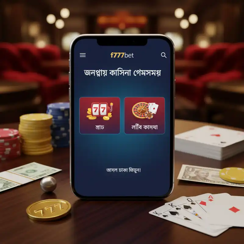 f777bet apk ক্যাসিনো গেমসের তালিকা